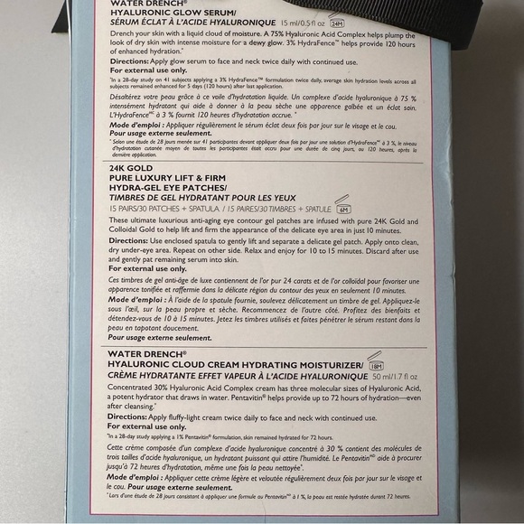 Peter Thomas Roth Ready, Set, Radiance! 3 pc Kit GOLD PATCHES, Cloud Cream/Serum - Picture 5 of 7